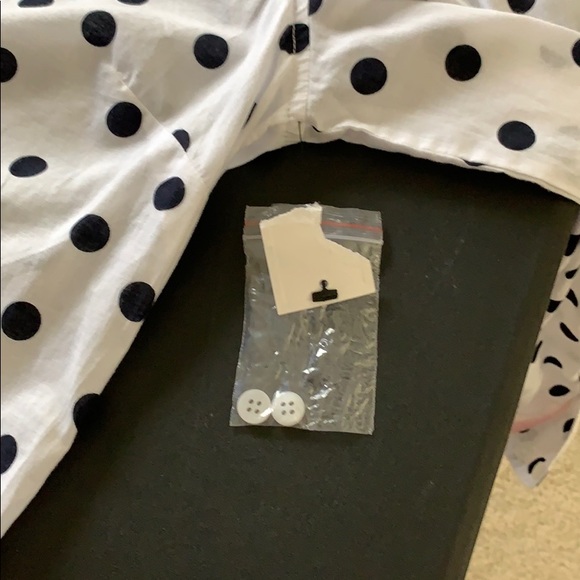 Crown & Ivy Polka-Dot Blouse - Picture 4 of 5